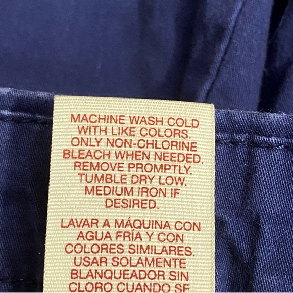 FADED GLORY weekender length folded cuff 97% cotton high rise shorts 10 - Picture 6 of 6